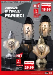 Znicze na czas pamięci - Kaufland