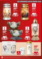 Znicze na czas pamięci - Kaufland