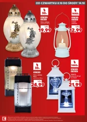 Znicze na czas pamięci - Kaufland