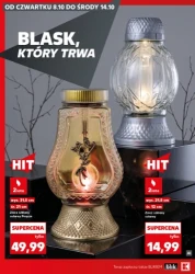 Znicze na czas pamięci - Kaufland