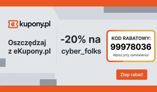 CyberFolks kod rabatowy 20%