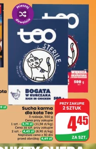 Karma dla kota Teo