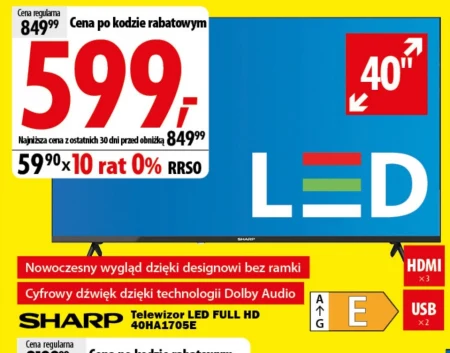 Телевізор Sharp
