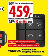 Komunikator drogowy Yanbox