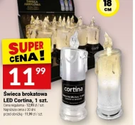 Świeca led Cortina