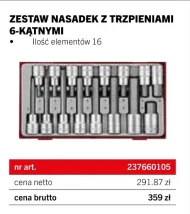 Zestaw nasadek Netto