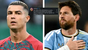 Ronaldo zareagował na koniec Messiego. Krótko podsumował Argentyńczyka
