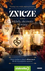 Znicze na 1 listopada - Stokrotka Supermarket