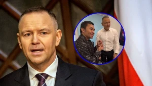 Poruszenie w sieci po tym, co Karol Nawrocki podarował legendzie boksu