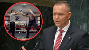 Trening Nawrockiego i Pacquiao. Tak reaguje świat. Wywołali poruszenie