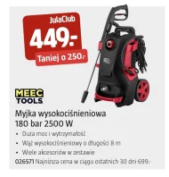 Myjka wysokociśnieniowa Meec Tools