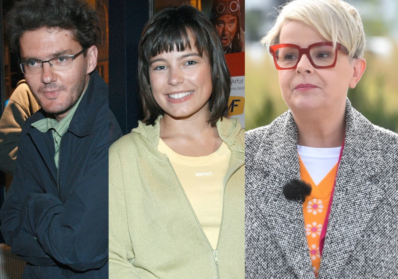 Kuba Wojewódzki, Anna Mucha, Karolina Korwin Piotrowska Kuba Wojewódzki, Anna Mucha i Karolina Korwin Piotrowska na zestawieniu zdjęć.