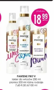 Lakier do włosów Pantene