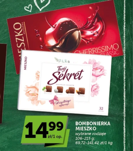 Шоколадна коробка Mieszko