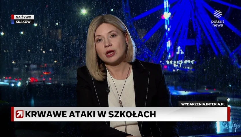 Krwawe ataki w szkołach. Piątkowska w ''Gościu Wydarzeń'': Udało nam się ograniczyć stosowanie telefonów komórkowych w szkole