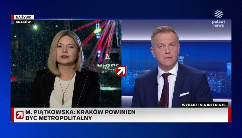  Piątkowska w ''Gościu Wydarzeń'" o zadłużeniu Krakowa: Mamy trzy lata albo budżet przejmie Regionalna Izba Obrachunkowa