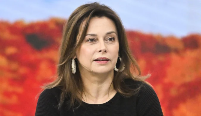 Renata Dancewicz w "halo tu polsat"