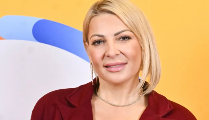 Magdalena Narożna-Romaniuk w "halo tu polsat"