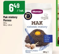 Мелене насіння маку Moreso