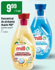Koncentrat do płukania tkanin mill