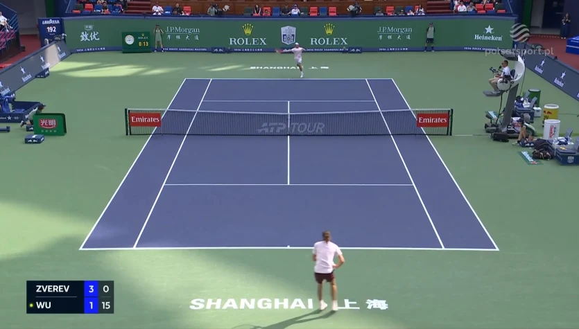 Alexander Zverev - Yibing Wu. Skrót meczu. WIDEO