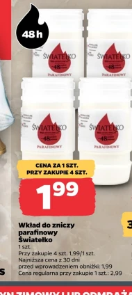 Wkład parafinowy Światełko