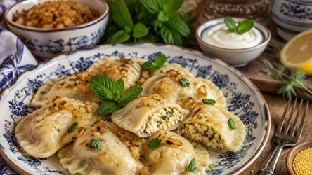 Twaróg, kasza jaglana i mięta. Te pierogi robią konkurencję ruskim
