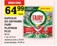 Kapsułki do zmywarki Fairy