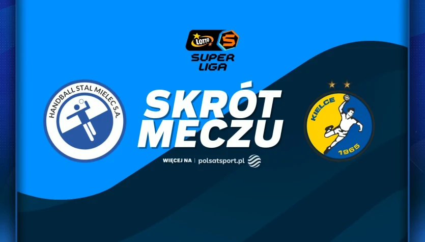 Handball Stal Mielec - Industria Kielce. Skrót meczu. WIDEO
