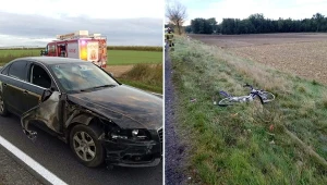 Tragiczny wypadek w Wielkopolsce. Kierowca potrącił dwie rowerzystki