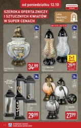 Szeroka oferta zniczy - Aldi