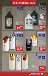 Szeroka oferta zniczy - Aldi