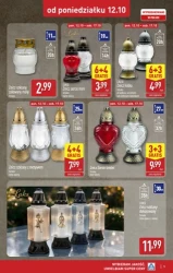 Szeroka oferta zniczy - Aldi