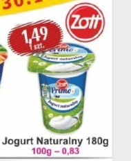 Jogurt naturalny Zott