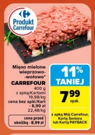 Mięso mielone Carrefour