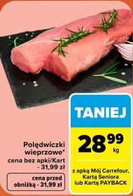 Polędwiczki wieprzowe Carrefour