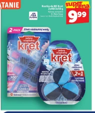 Kostka do wc Kret