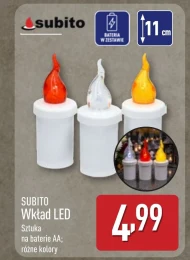 Wkład led do zniczy Subito
