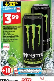 Napój energetyczny Monster