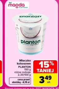 Mleczko kokosowe Planton