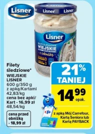 Filety śledziowe Lisner