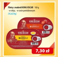 Filet z makreli King Oscar