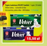 Туалетний папір Velvet