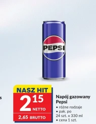 Napój gazowany Pepsi