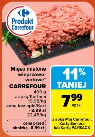 Mięso mielone Carrefour