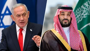 Binjamin Netanjahu i Mohammed bin Salman. Izrael chce pomóc Arabii Saudyjskiej w walce z Huti