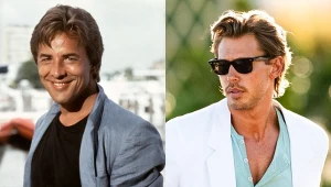 Don Johnson i Austin Butler, czyli "stary" i "nowy" James "Sonny" Crockett