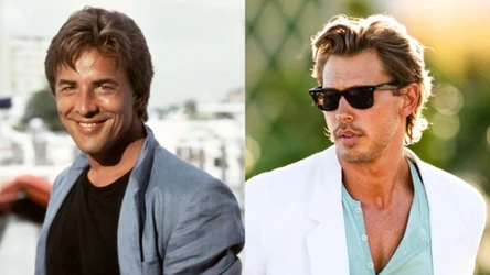 Don Johnson i Austin Butler, czyli "stary" i "nowy" James "Sonny" Crockett