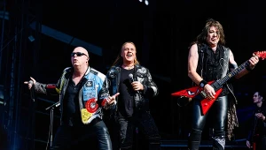 Michael Kiske, Andi Deris i Kai Hansen (Helloween) w akcji