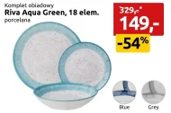 Zestaw obiadowy Aqua
